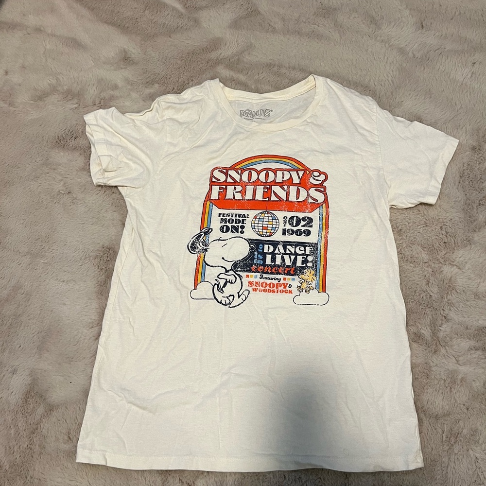 Snoopy & Friends T-Shirt - Cream